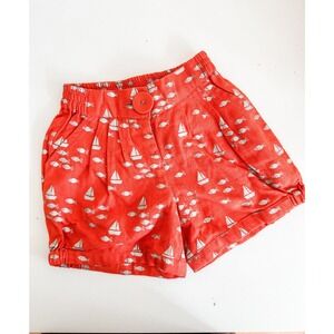 Lali‎ Kids Orange Sailboat Shorts